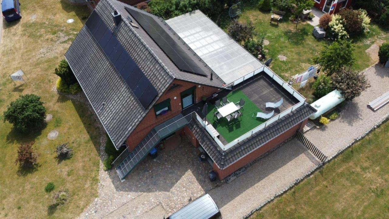 Ferienwohnung-In-Mecklenburg-Am-Kritzower-See-Mit-Ruderboot Kritzow  ภายนอก รูปภาพ